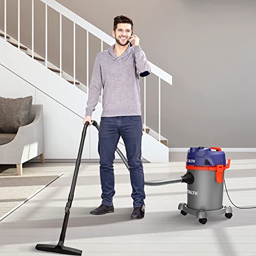 Stealth 6 Gallon Wet Dry Vacuum, Powerful 5.5 Horsepower Motor, 3 in 1