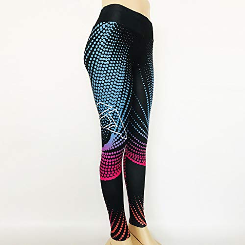 JSPOYOU-Womens-Digital-Printed-High-Waist-Sports-Fitness-Running-Yoga-Nine-Minute-Pants