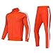 Shinestone Mens Tracksuit Set Sports Gym Training Suits Sportswear Sets with Full Zipper for Men - Muti Colour Size S-3XL