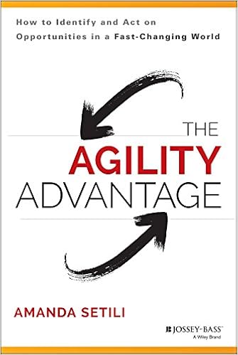 Amazon Com The Agility Advantage How To Identify And Act On Opportunities In A Fast Changing World 9781118836385 Setili Amanda Books