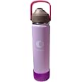 FLOWAY 24oz Kids Water Bottle With Straw – Stainless Steel Vacuum Insulated, BPA Free, Leakproof & Comes With Cleaning Brush - View #2