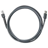 Zebra - Cable for LS2208 Series Handheld Scanner - Gray - CBA-U01-S07ZAR
