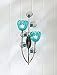 Zings & Thingz Peacock Blossom Duo Cup Sconce