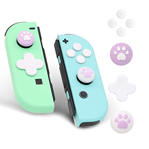 OLYGIVE D-Pad Button Cap Set for Nintendo Switch Joy-con, Switch