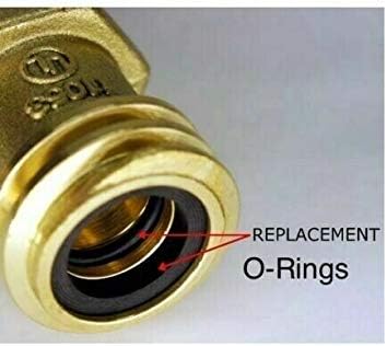 Amazon Com Buffer Rego 7141m Seal Gasket O Ring Set Male Coupler Propane Tank Forklift Home Improvement