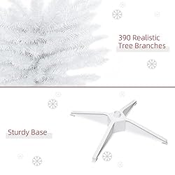 HOMCOM 6' Artificial Pencil Christmas Tree, Slim