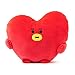 BT21 Official Merchandise by Line Friends - TATA Character Pong Pong Cushion 11.8 Inches