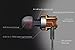 Wood In-ear Headphones Noise Cancelling Earbuds Wired Headphones with Mic for MP3/iPhone/Laptop/iPod/TV