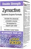 Dr. Murray'S Zymactive Double Strength, 90 caps, Systemic Enzyme Formula with proletic Enzyme serrapeptase to Support Pain Relief