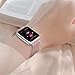 HILIMNY Compatible for Apple Watch Band 38mm 40mm, Stainless Steel Mesh Sport Wristband Loop with Adjustable Magnet Clasp for iWatch Series 1, 2, 3, 4, 5, Rose Gold