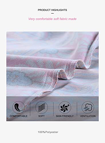 Dokotoo Women Boho Dress Floral Print Flared Vacation Flowy V Neck Backless Mini Dress Sexy High Waist 3/4 Sleeve Ruffle A Line Bohemian Short Dress,US 16-18(XL),Multicolor