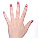 HIGH'S Single Color Series Classic Collection Manicure Nail Polish Strips Nail Wraps, Dark Salmon