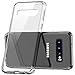 TOZO for Samsung Galaxy S10 Case 6.1 Inch (2019) Hybrid PC+TPU Soft Grip Matte Finish Clear Back Panel Cover for Samsung Galaxy S10 (Clear)