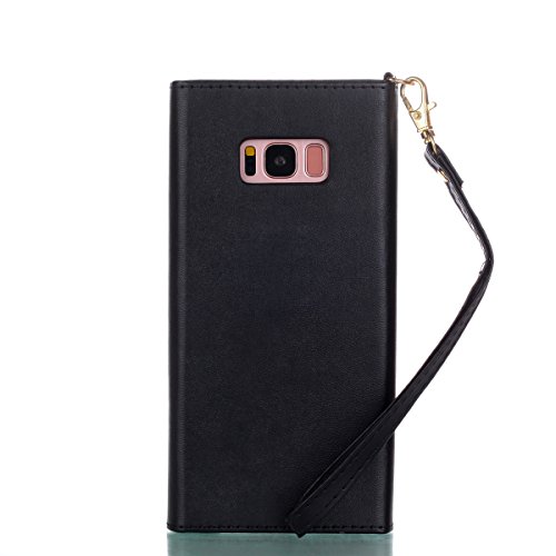 Galaxy S8 Plus Leather Cover Wallet Case, Tiamat V Flap Envelope - Main Image