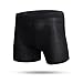 JEPOZRA Men's Cycling Underwear Shorts 3D Padded Bike Shorts Breathable Quick Dry Pants Black (Red,L)