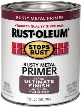 Rust-Oleum Rusty Metal Primer Exterior, Interior 1 Qt
