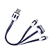 MYBAT 30PIN,8PIN,Micro 3-in-1 Blue Noodle Charging Cable for APPLE The new iPad APPLE iPhone 4S/4 APPLE iPad 2 APPLE iPod touch (4th generation) APPLE iPad APPLE iPhone 3GS/3G APPLE iPod nano (5th generation) APPLE iPod touch (2nd generation) APPLE iPod classic APPLE iPod nano (4th generation) APPLE iPod nano (3rd generation) SAMSUNG M370 SAMSUNG R920 (GALAXY ATTAIN 4G) SAMSUNG I717 (Galaxy Note) SAMSUNG U380 (Brightside) SAMSUNG I847 (Rugby Smart) SAMSUNG R760 (Galaxy S II) SAMSUNG T769 (Galaxy