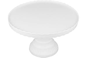 TOMETURE White Cake Stand Pedestal Dessert Display Tray for Wedding Birthday Party Cupcake Display Rack High