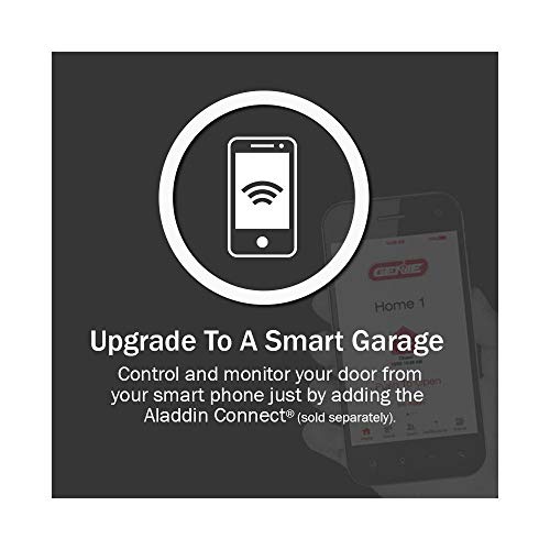 Genie Chain Drive 500 Garage Door opener - ½ HPc DC Motor System, Includes Single Button Remote (G1T), Lighted Push Button & Safe-T-Beams – Model 1035-v Part number 38956R - Thumbnail 3