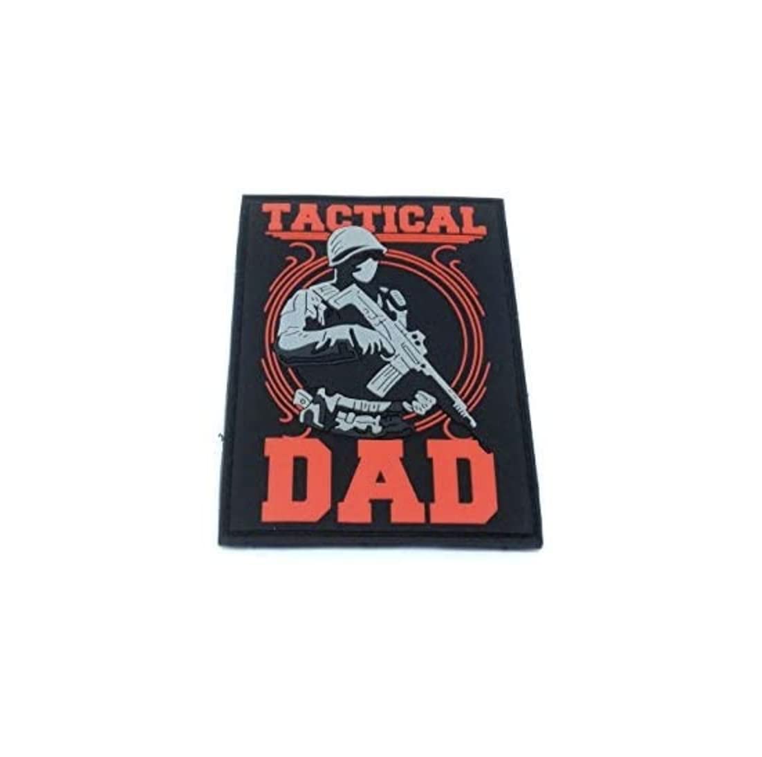 Tactical Dad Soldier Paintball Airsoft PVC Morale Patch