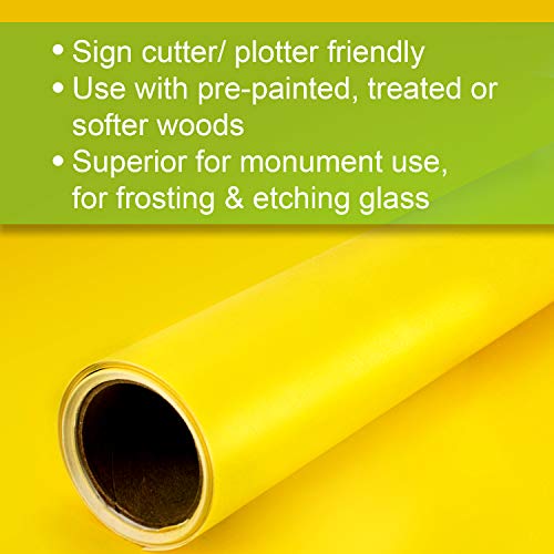 Craftopia Stencil Film Masking Vinyl 12" Wide Stencils Roll x 12 ft