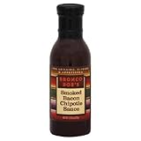 Bronco Bobs, Sauce Chipotle Smkd Bacon, 15.25 OZ (Pack of 6)