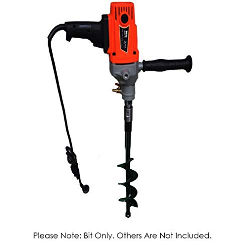 zosenda Garden Spiral Drill Bit, 1.6" x 8.7" Electric Cordless Replacement Planter Garden Auger Digger Drill Bit, Time Saving Hole Auger Digging Tool for Planting Trees Shrubs Deep Cultivating - Thumbnail 2