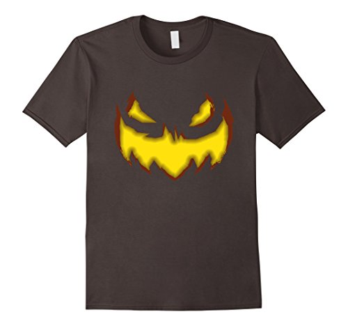 Jack-O-Lantern Glowing Evil Pumpkin Halloween Costume T-Shir