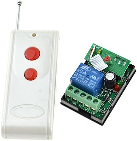 1000M DC 24V 1CH RF Wireless Remote Control Switch Radio Controlled Switch System Receiver&amp;Transmitter