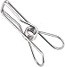 yueton Pack of 40 Stainless Steel Multi-purpose Clothesline Utility Clips, Stainless Steel Wire Clips