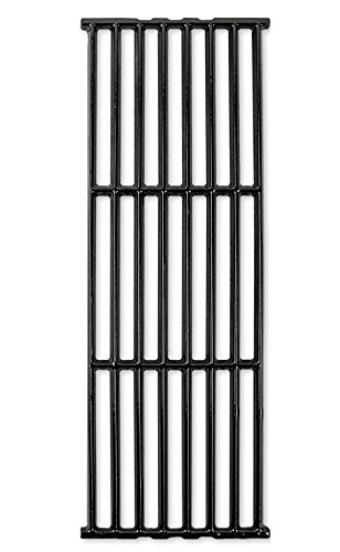 Music City Metals 66024 - Set of 4 - Gloss Cast Iron Cooking Grid Replacement for Gas Grills by Broil-Mate, Broil King, Huntington and Sterling