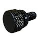 Amazicha Black Aluminium Seat Screw Bolt Mount Knob Cover with Nut Kit Fit for Harley Davidson 1996-2018