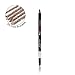 True + Luscious Brow Definer Pencil - Pomade & Powder Combo With Organic Castor Oil - Fills, Shapes Eyebrows - Waterproof - Cool Brunette