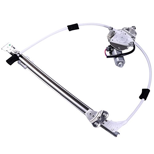 Power Window Regulators Rear Right Passengers Side with Motor Assembly Replacement Parts for 2002-2007 Jeep Liberty