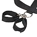 SOFT-L Bed Bondage Restraints Kit for Sex Play, Adjustable Straps and Neck Pillow Thigh Bondage Collection Sets Bondage Collection Sex Toy for Male Female Couple,Blackthumb 4