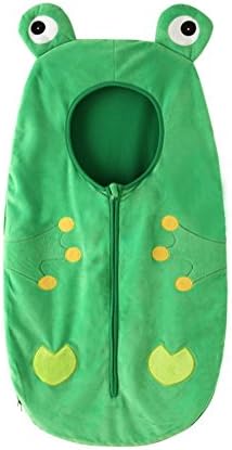 Unisex Baby Warm for Autumn Winter Slumber Bag or Sack-Soft Baby Thicken Sleeping Bag Cartoon Theme(Frog)