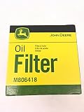 M806418 John Deere Oil Filter 1023E, 1025R, 1026R, 2210, 4010,755, HPX-DIESEL GATOR,455 LAWN MOWER, X495, X740, X748, and 1435 FRONT MOWER.