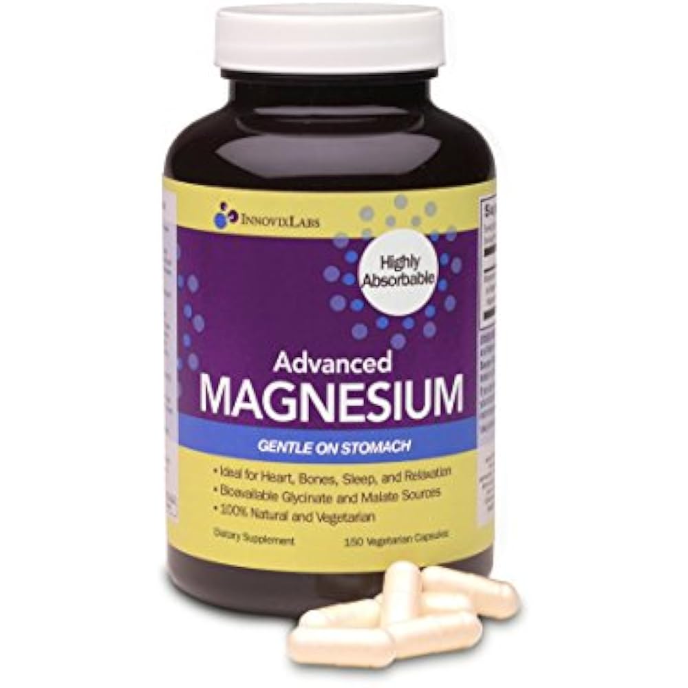 InnovixLabs MAGNESIUM 200 mg Supplements Bioavailable Bisglycinate 150 Veg Caps eBay