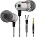 Betron ELR50 Headphones Earphones Wired with Noise Isolating in-Ear Earbuds, Black