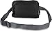 Convenient and Comfortable Large Waist Pack - 2 Zipper with Side Pockets - Adjustable Strap - by Utopia Home