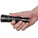 Elite Tactical Pro 200 Series Tactical Flashlight - Best, Brightest & Most Powerful 1000 Lumen Military Grade Rechargeable LED CREE Searchlight w/ Zoom For Self & Home Defense - Waterproof - Black