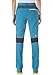 Women Quick Dry Splicing Pants with Elastic Band for Hiking by Makino (Blue W28/L30)