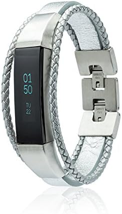 fitjewels Alta - Alta HR - Bands - Aurel Leather Replacement Band, Available in Black, Brown, Gold, Silver and Grey