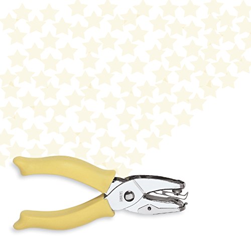 Hand Punch - Shape Puncher, 1/4 Inch - Great for Crafting and Fun Projects - 4 Different Shapes - Heart, Circle, Star, Rectangle - Value Set