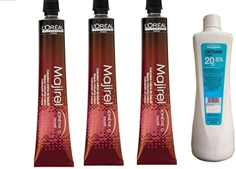 Loreal Majirel 3 Hair Color Tube Each 49 5 Gm 1 Developer 20