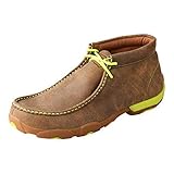 Twisted X Mens Yellow Lace Driving Mocs
