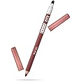 PUPA Milano True Lips Blendable Lip Liner - Dual-Ended Matte Lining Color and Brush - Light and Creamy, Hydrating, High Pigment, Smudge Proof Formula - Paraben Free - 022 Plum Brown - 0.042 oz