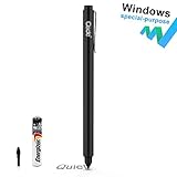 Ciscle Surface Pen, Active Stylus Pen with 1024 Levels of Pressure Sensitivity and Aluminum Body for Microsoft Surface Pro(2017), Surface Pro 4/Pro 3/Laptop/Book/Studio and Surface 3-(Black)