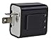 Black Menba Frequency Adjustable 2Pin Electronic LED Flasher Relay for motorcycle (black)