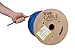 trueCABLE Cat6 Shielded Riser (CMR), 500ft, Blue, 23AWG Solid Bare Copper, 550MHz, PoE++ (4PPoE), ETL Listed, Overall Aluminum Foil Shield (F/UTP), Bulk Ethernet Cable